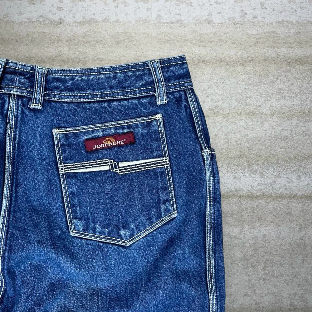 Vintage Y2K Jordache Bootcut Jeans 30x34 Flared Bottoms Medium Wash - Picture 3 of 4